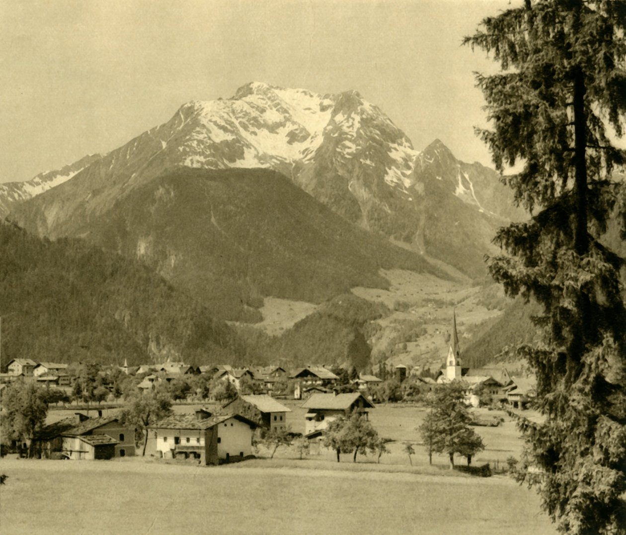Mayrhofen, Zillertal, Østrig, c1935. af Unbekannt