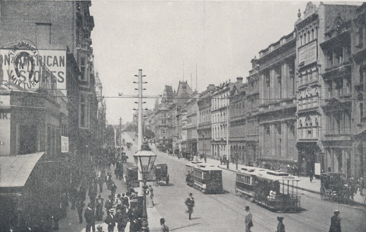 Melbourne, 1923. af Unbekannt