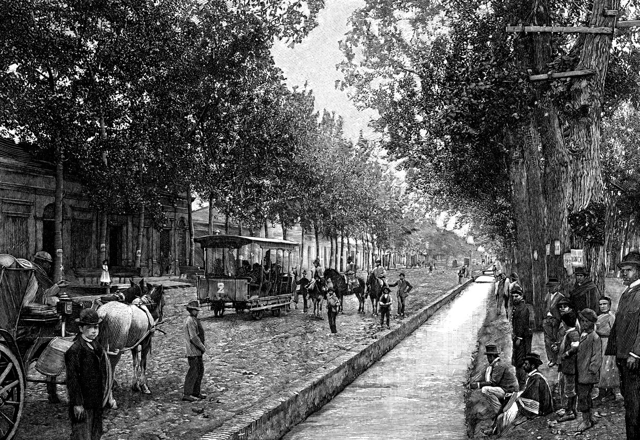 Mendoza, Argentina, 1895 af Unbekannt