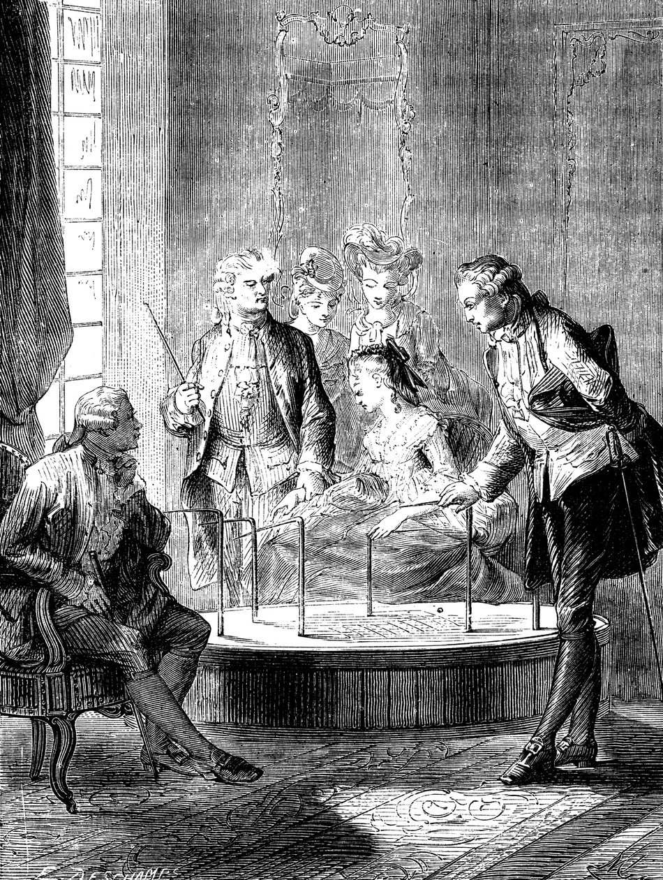 Mesmers badekar, c1870 af Unbekannt