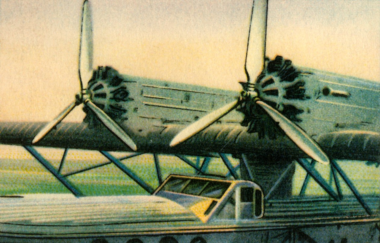 Metal flypropeller, 1932. af Unbekannt