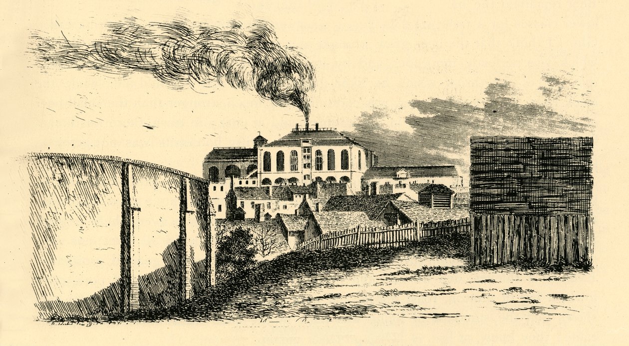 Meuxs Brewhouse bygget omkring 1796, 1808, 1925. af Unbekannt
