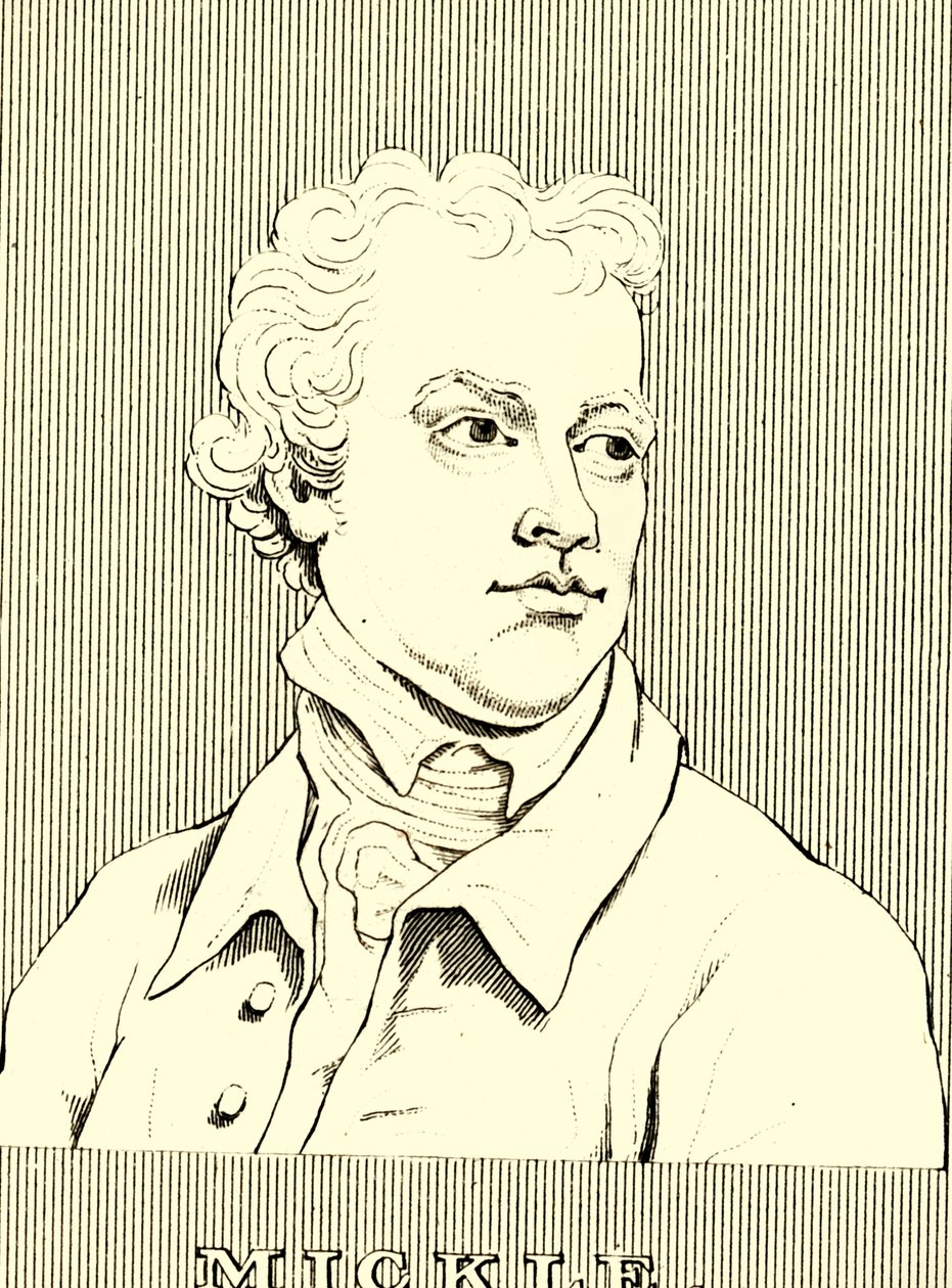 Mickle, 1734-1788, 1830. af Unbekannt