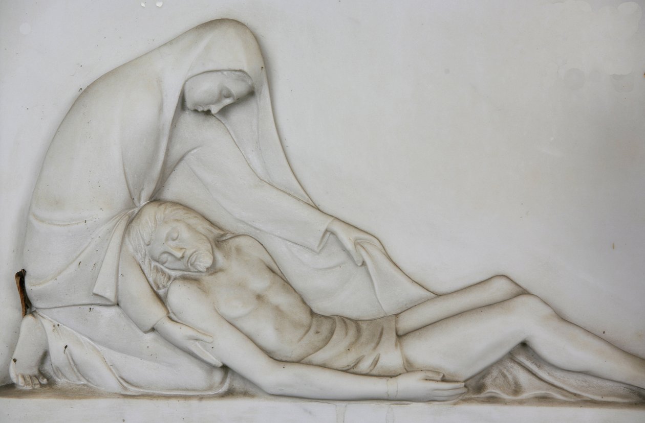 Milano monumentale kirkegård: Pieta Milan Italia af Unbekannt