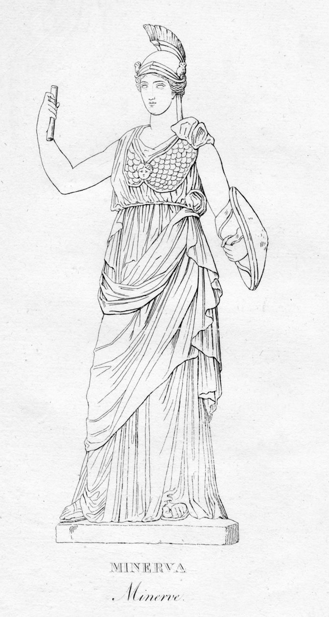 Minerva Minerve, c1850 af Unbekannt