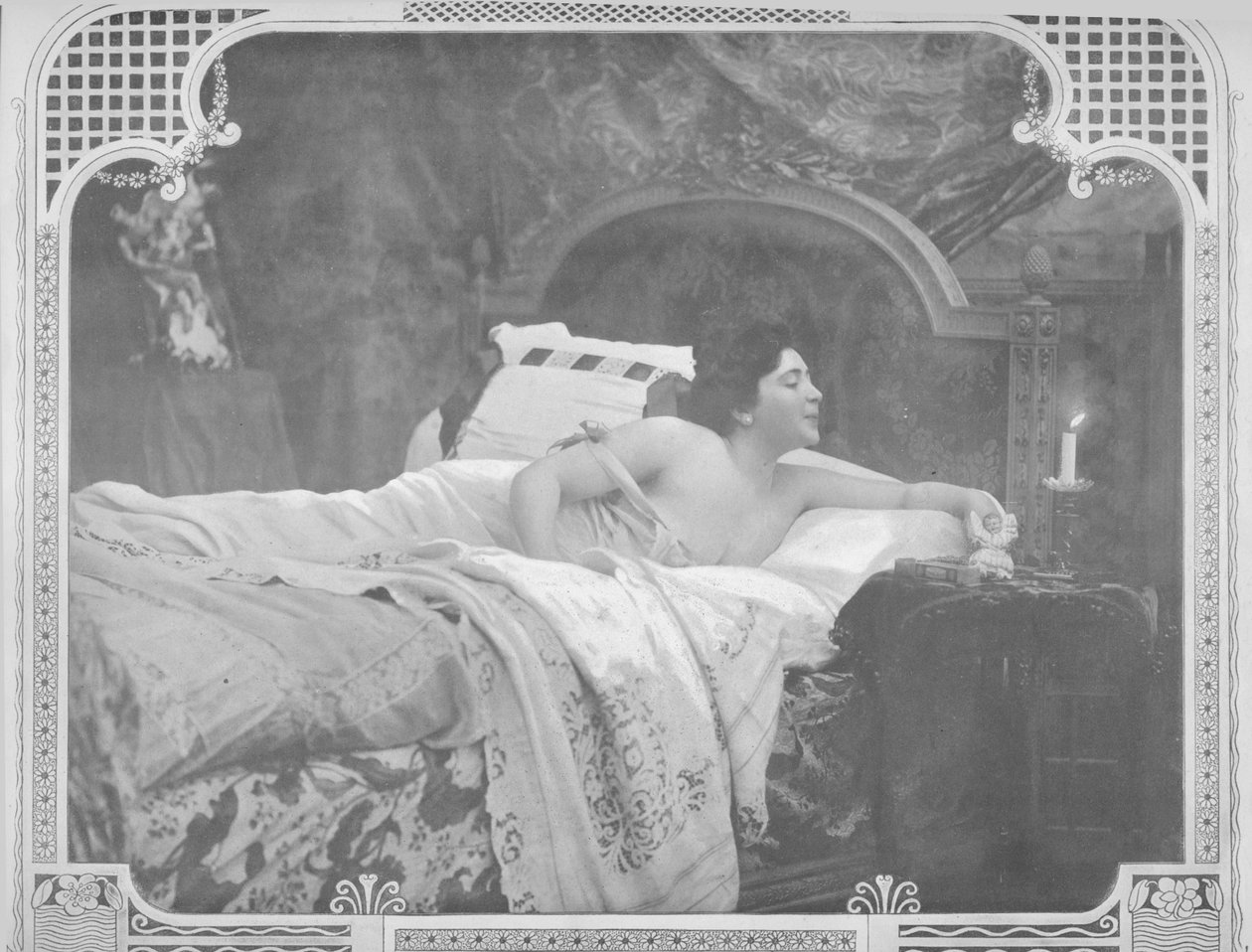 Midnat, 1900 af Unbekannt