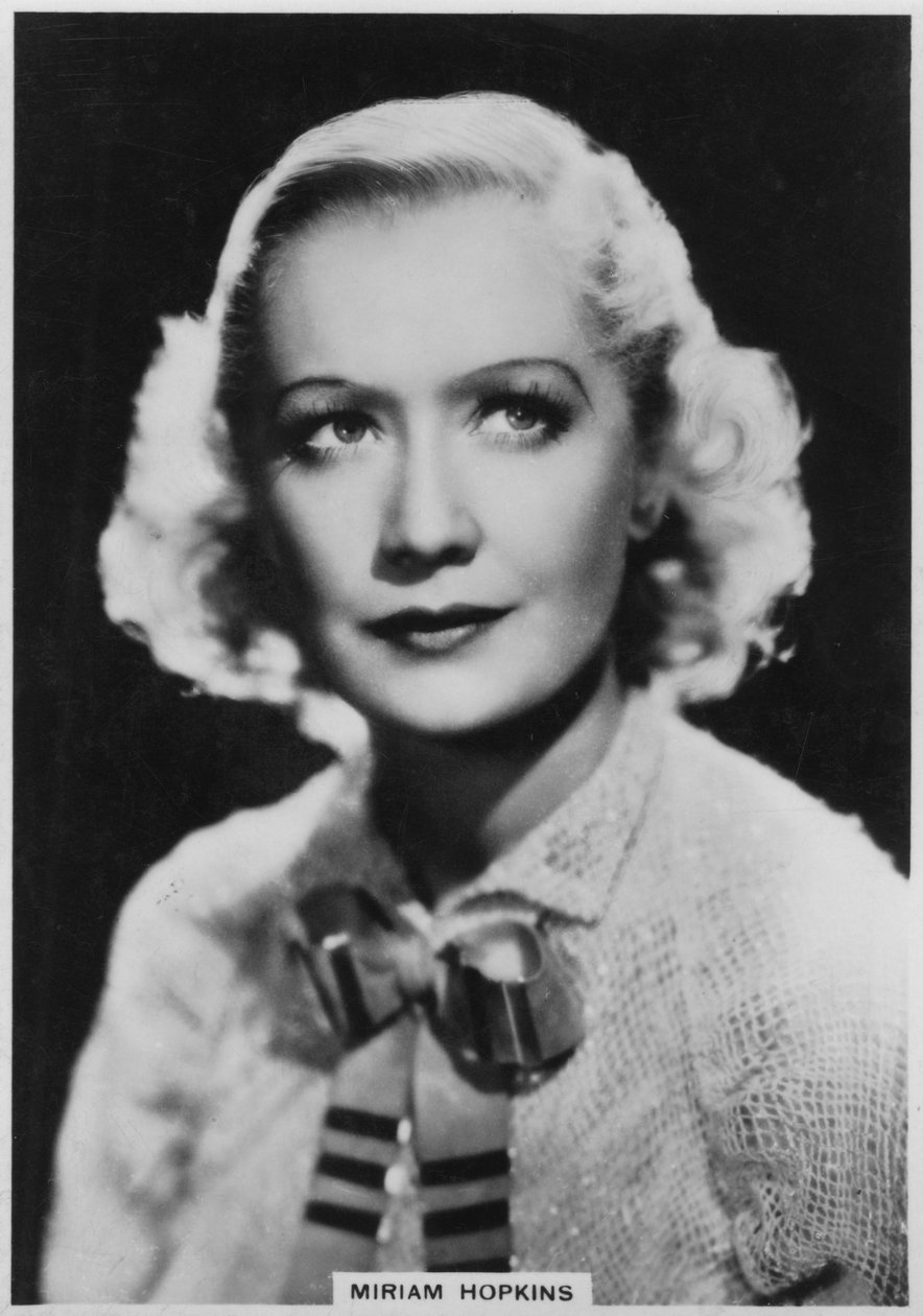 Miriam Hopkins, amerikansk skuespillerinde, 1938 af Unbekannt