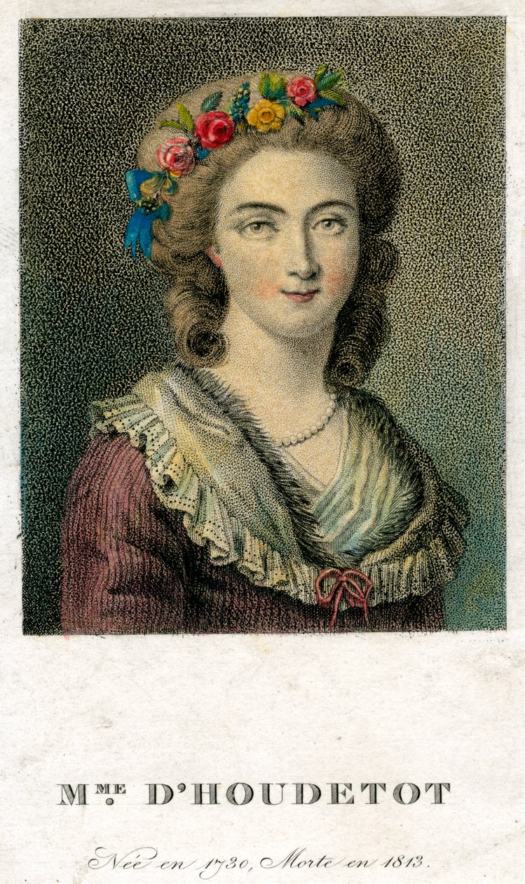 Mme DHoudetot, c1750-1770 af Unbekannt