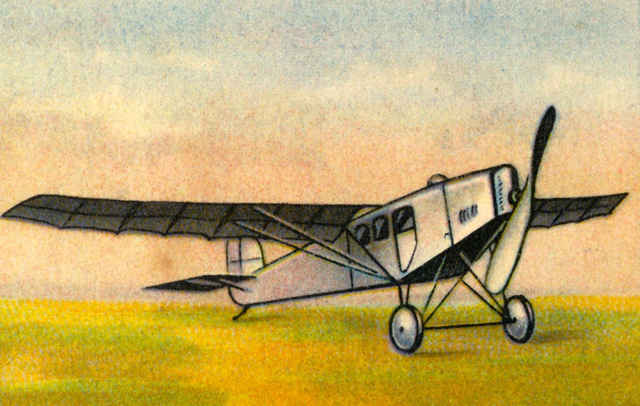 Modelfly, 1932. af Unbekannt