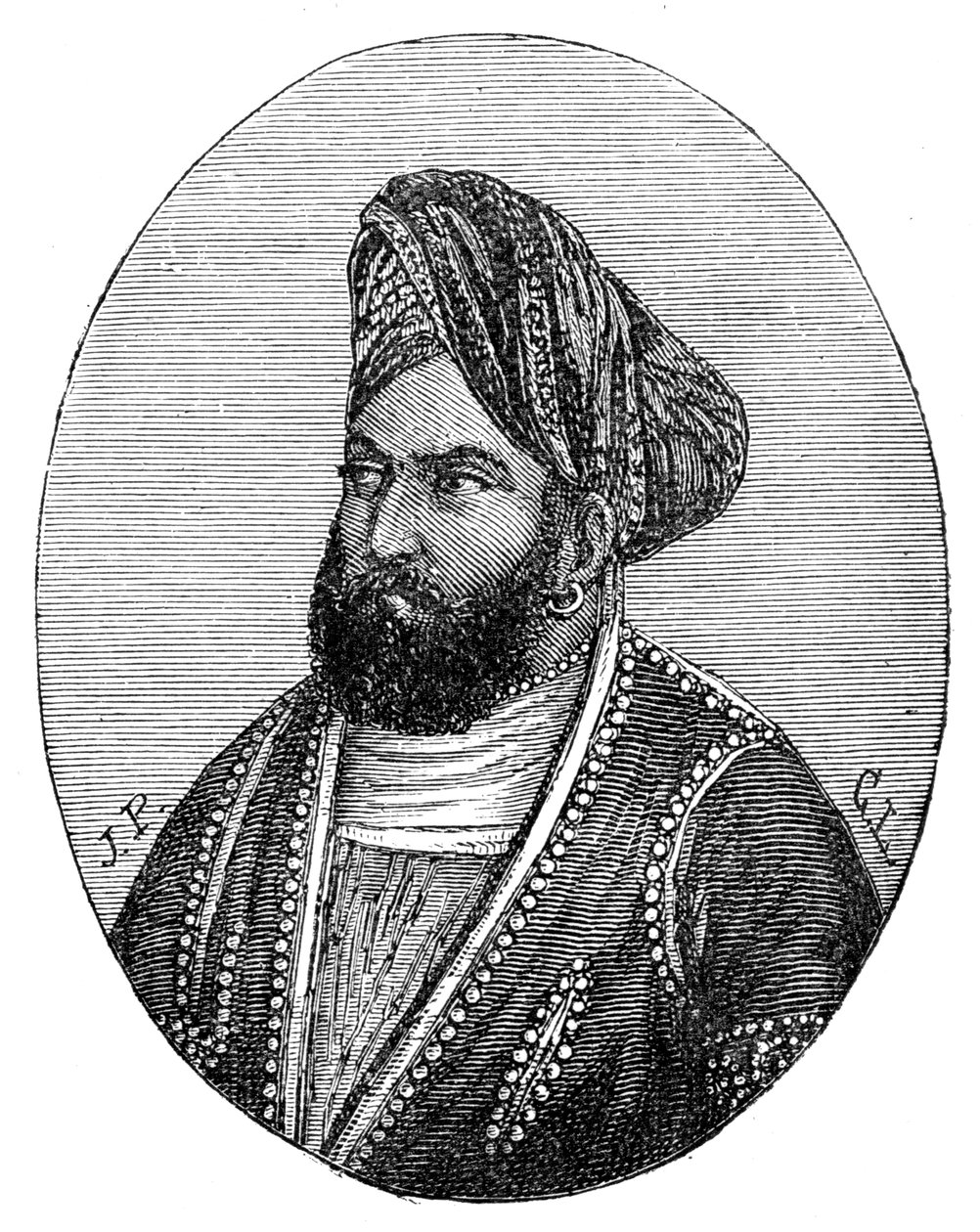 Muhammad Akbar Khan, 1800-tallet af Unbekannt