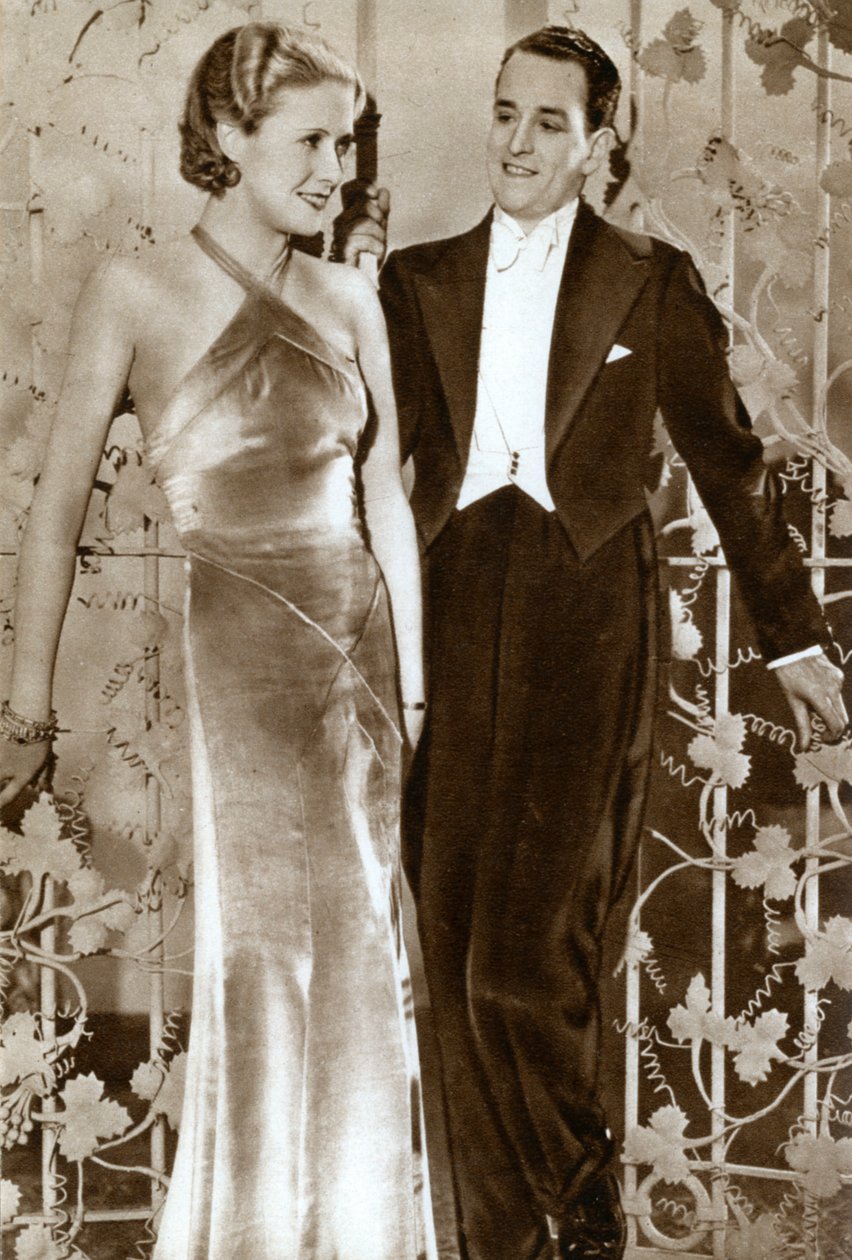 Molly Lamont og Gene Gerrard, skuespillere, 1933 af Unbekannt
