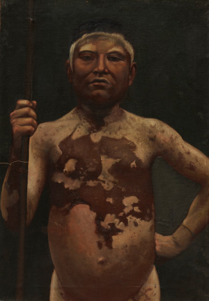 Montana Indian, ca. 1890-1892. af Unbekannt