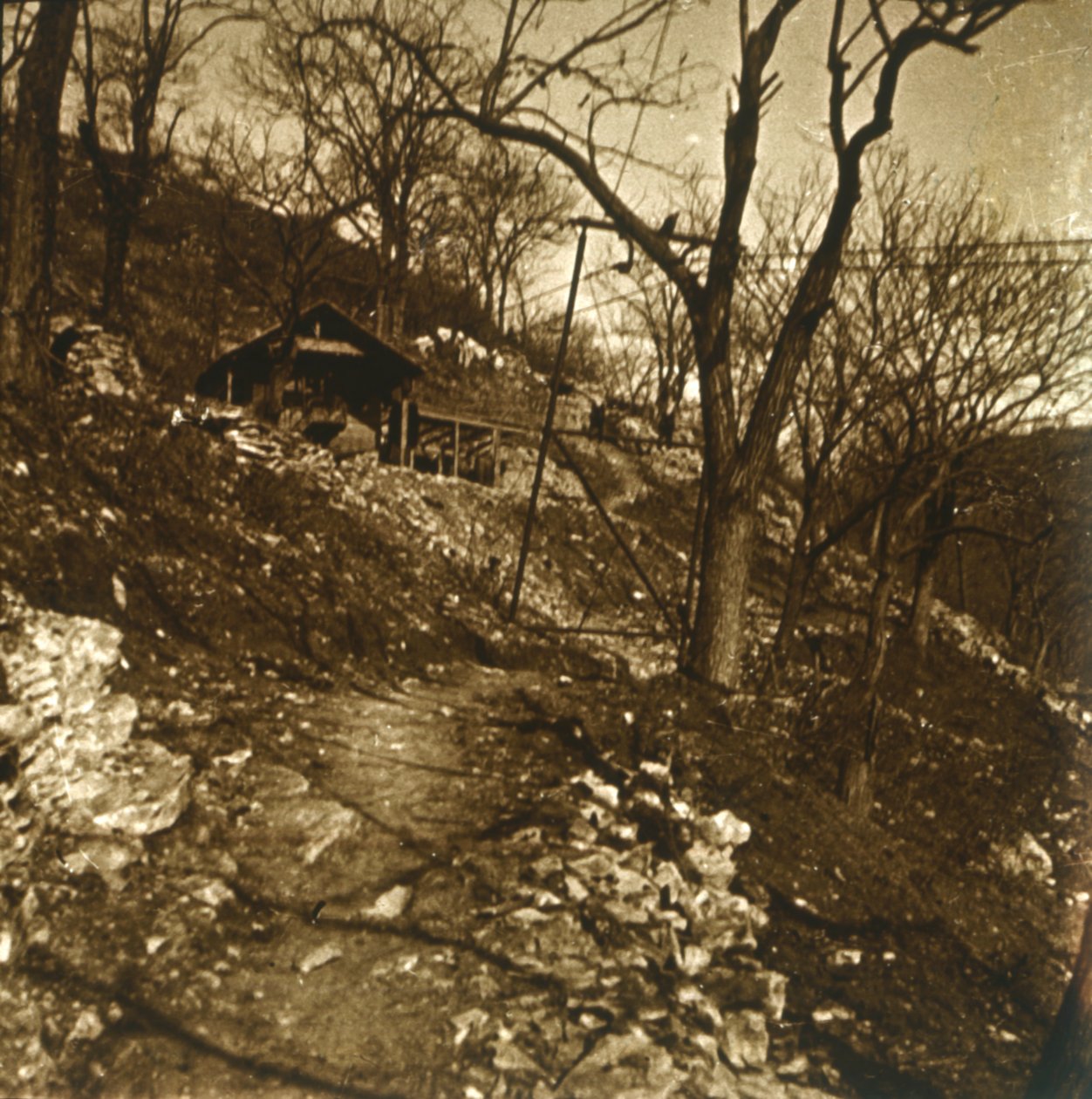 Monte Tomba, Italien, c1914-c1918 af Unbekannt