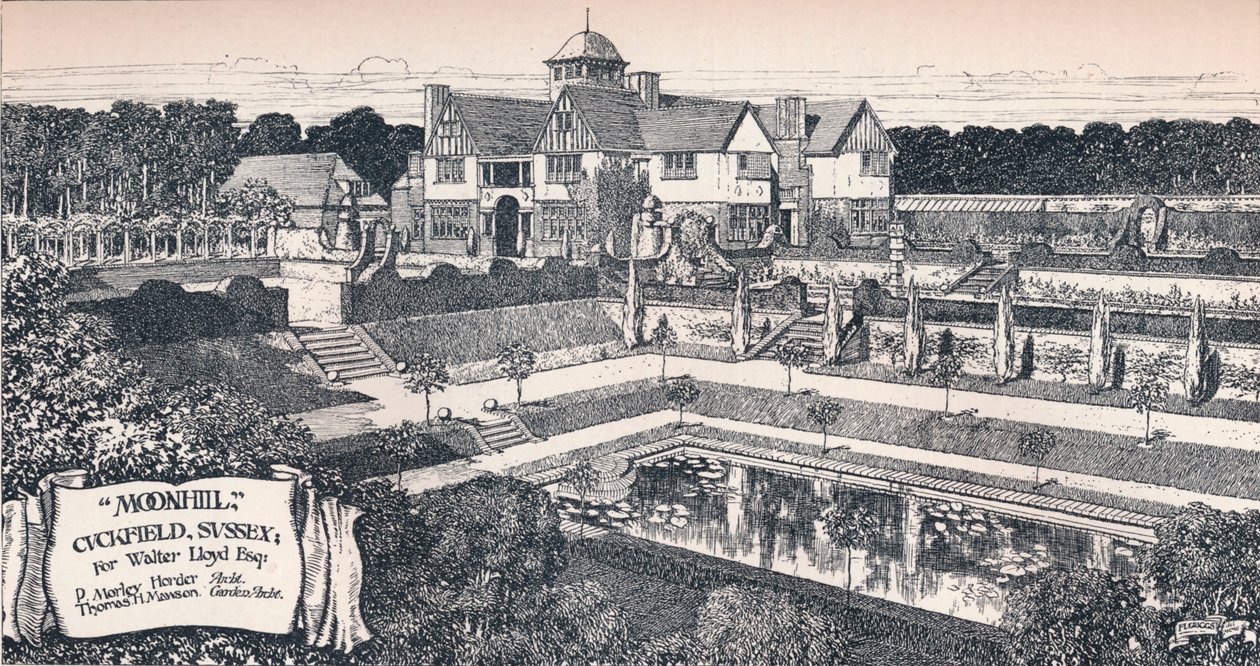 Moonhill, Cuckfield, Sussex, c1902 af Unbekannt