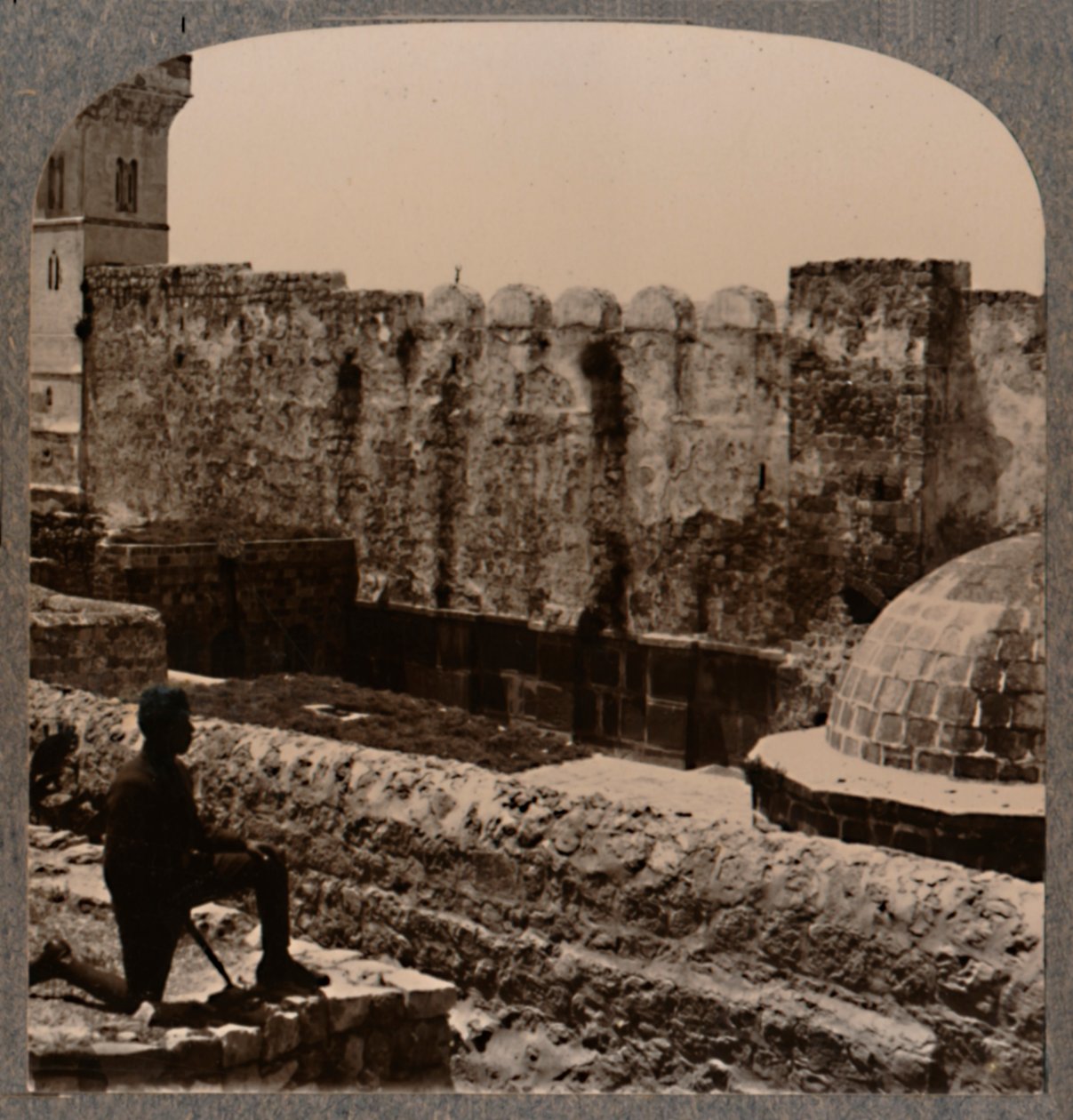 Moskeen Machpela, c1900 af Unbekannt