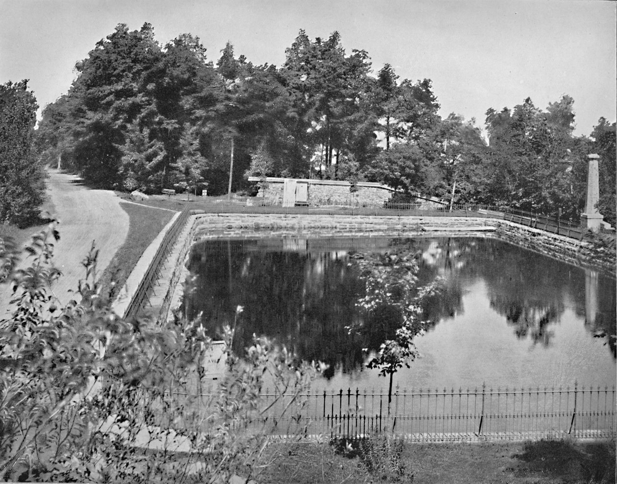 Mount Royal Park, Montreal, c1897. af Unbekannt