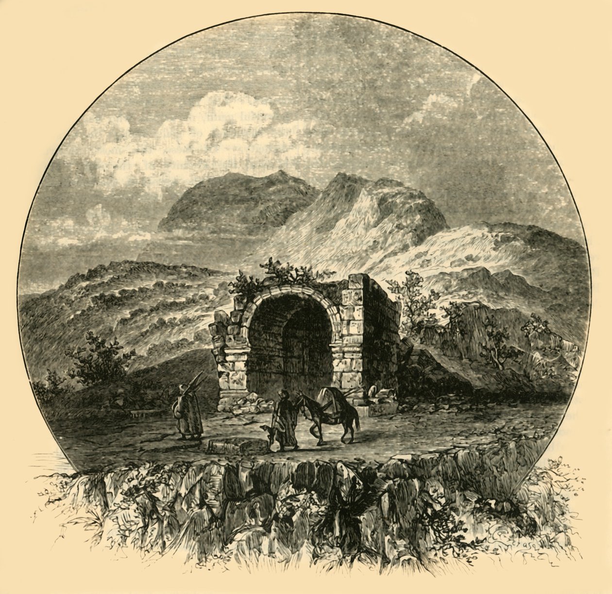Mount Zagros, 1890. af Unbekannt