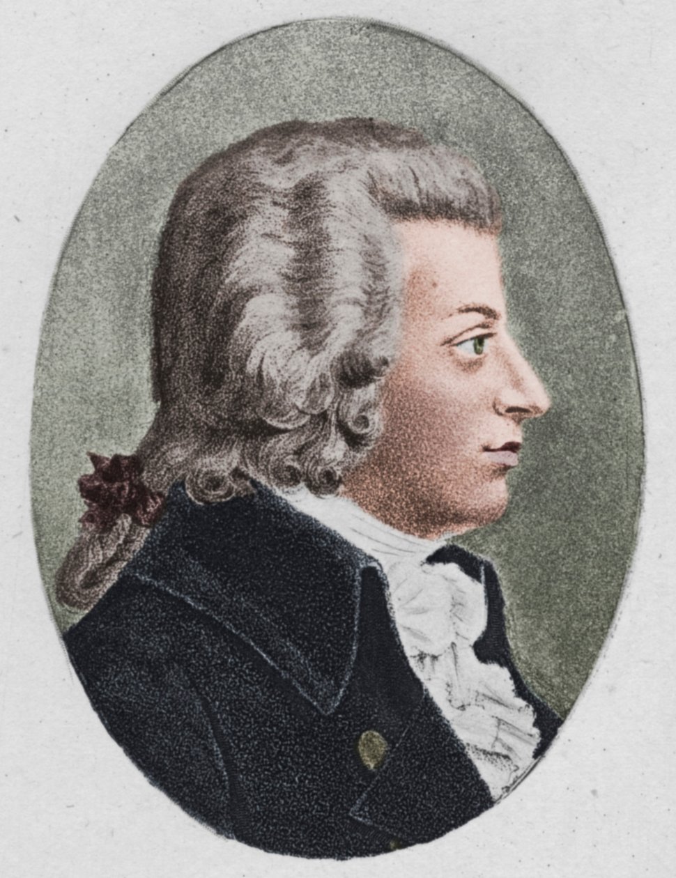 Mozart., 1895. af Unbekannt