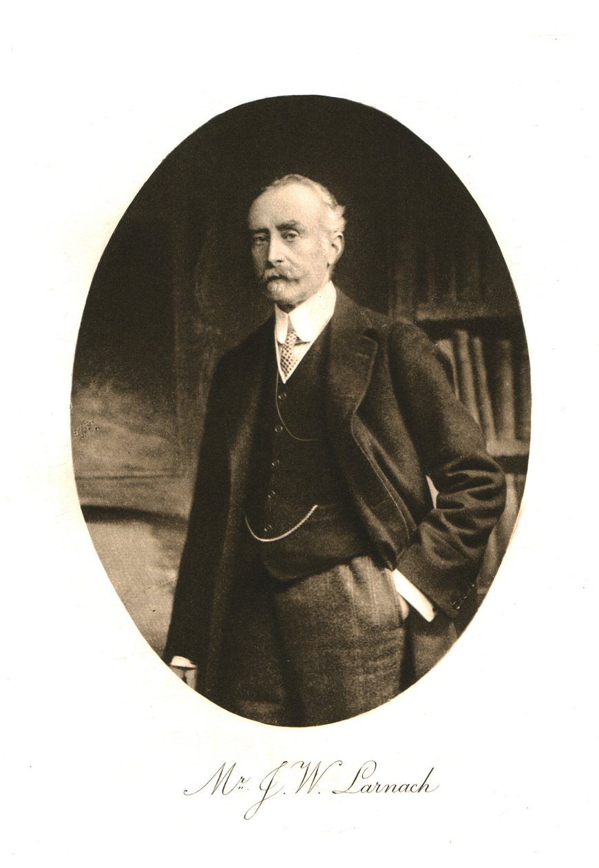 Hr. J.W. Larnach, 1911. af Unbekannt