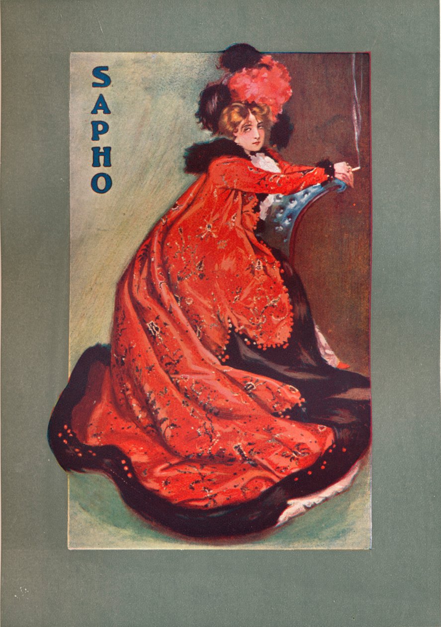 Fru Olga Nethersole i Sapho, c1900 af Unbekannt