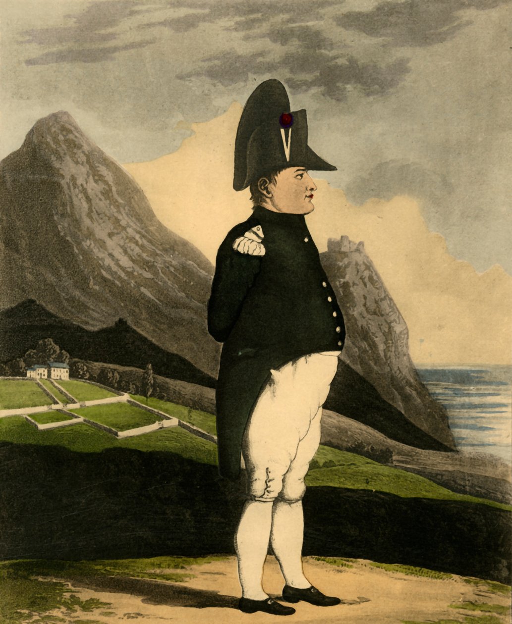 Napoleon Bonaparte, 1816, 1921. af Unbekannt