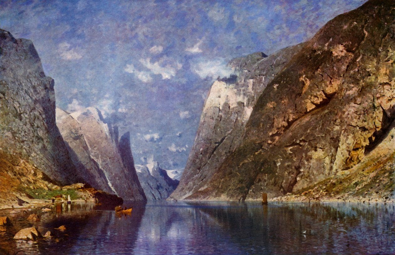 Narofjord, Norge, 1936. af Unbekannt