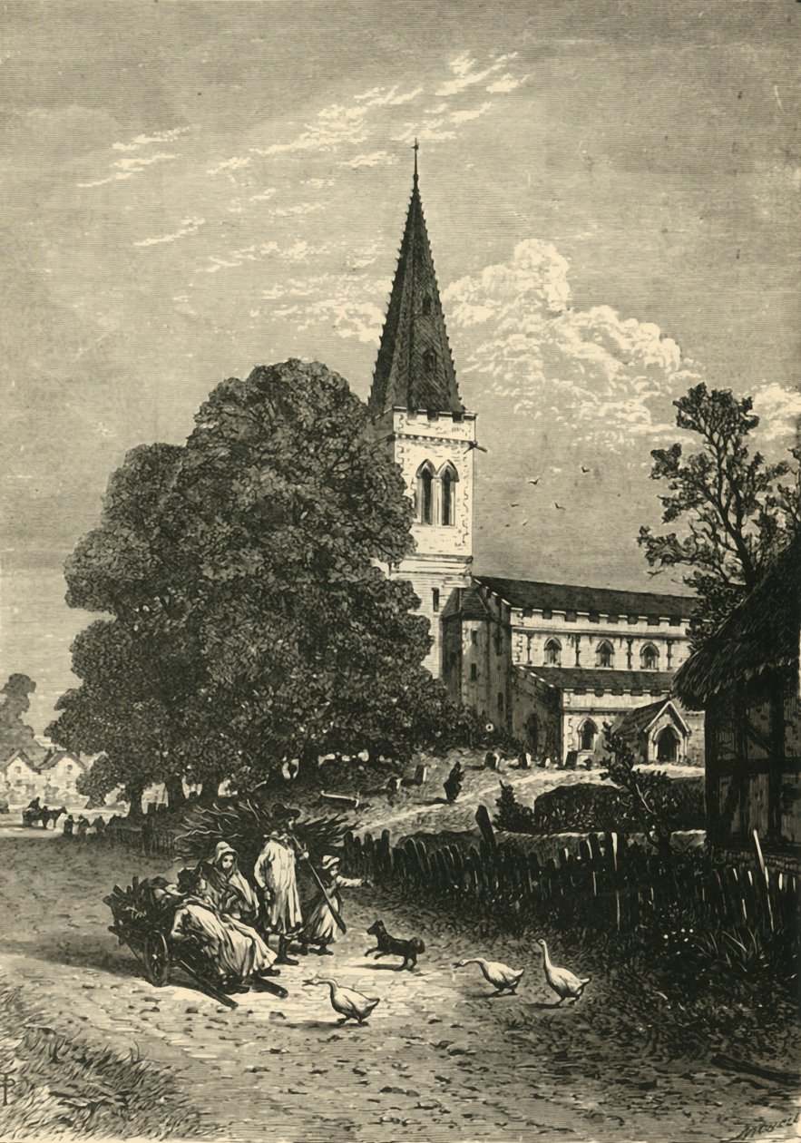 Naseby Kirke, 1898. af Unbekannt