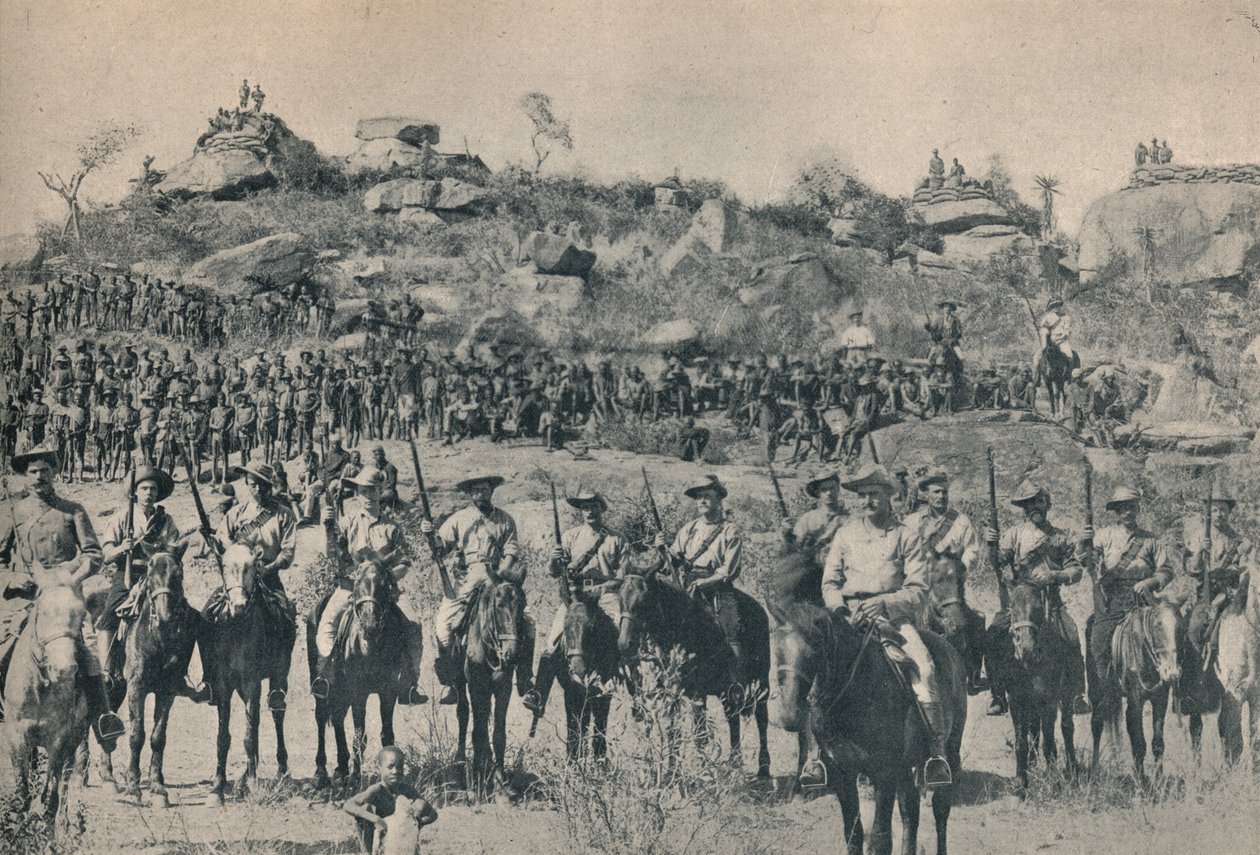 Natal Frivillige, c1900. af Unbekannt