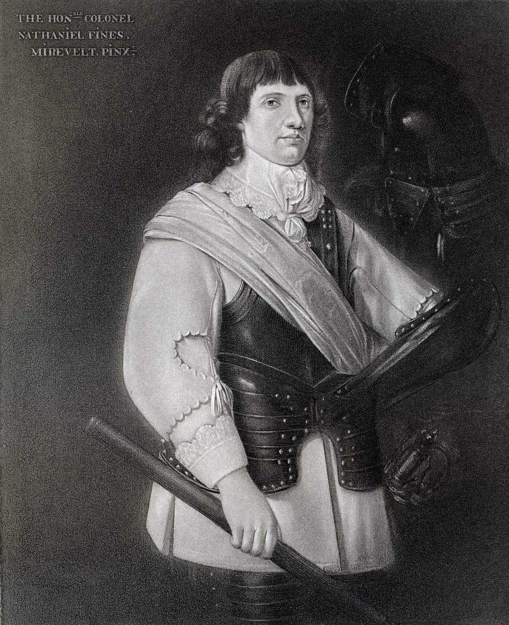 Nathaniel Fiennes, c1608-1669, engelsk politiker, 1600-tallet, 1899 af Unbekannt