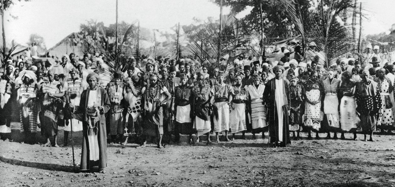 Indfødte dansere i Mombasa, 1924-1925, 1937 af Unbekannt