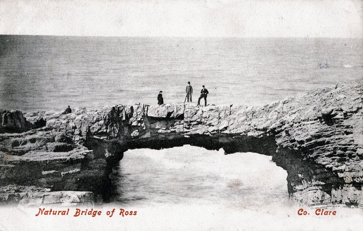 Natural Bridge of Ross, County Clare, Irland, 1906 af Unbekannt