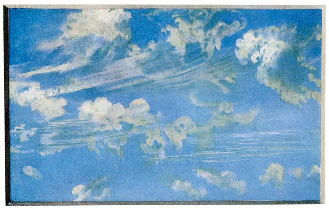 Natur: skystudie, c1822 1956 af Unbekannt