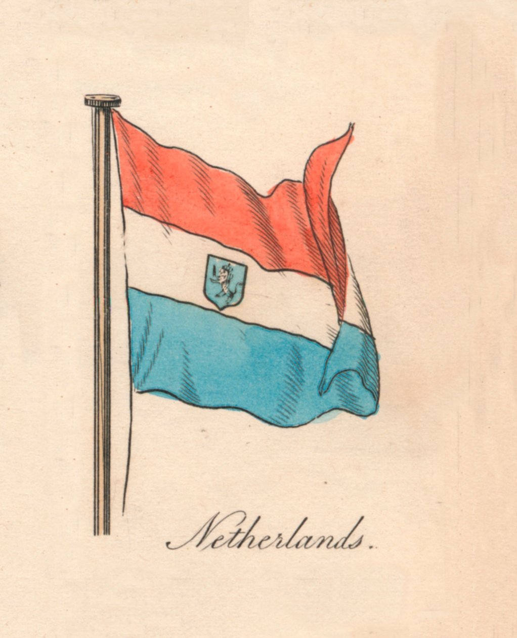 Holland, 1838 af Unbekannt