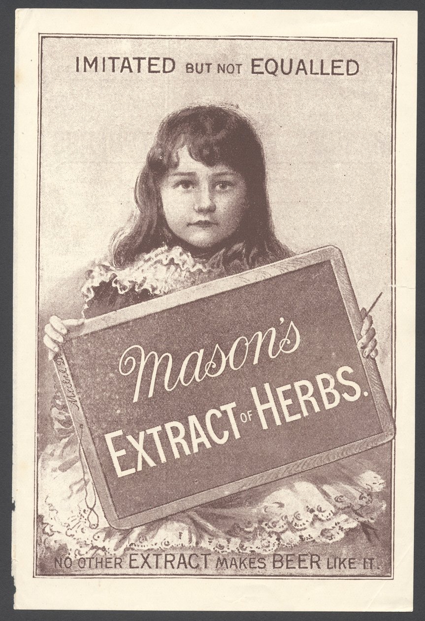 Newball and Mason Extract of Herbs, 1890
