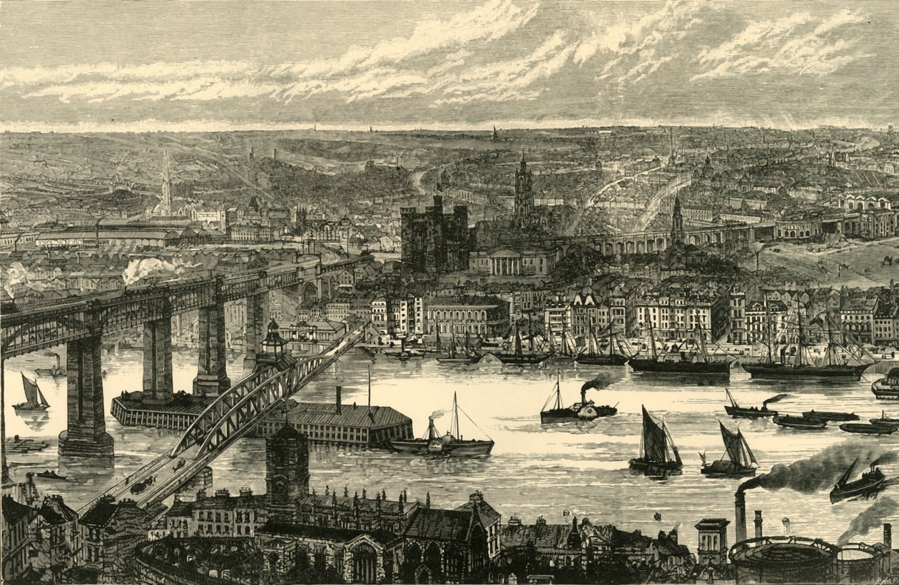 Newcastle-On-Tyne, 1898. af Unbekannt