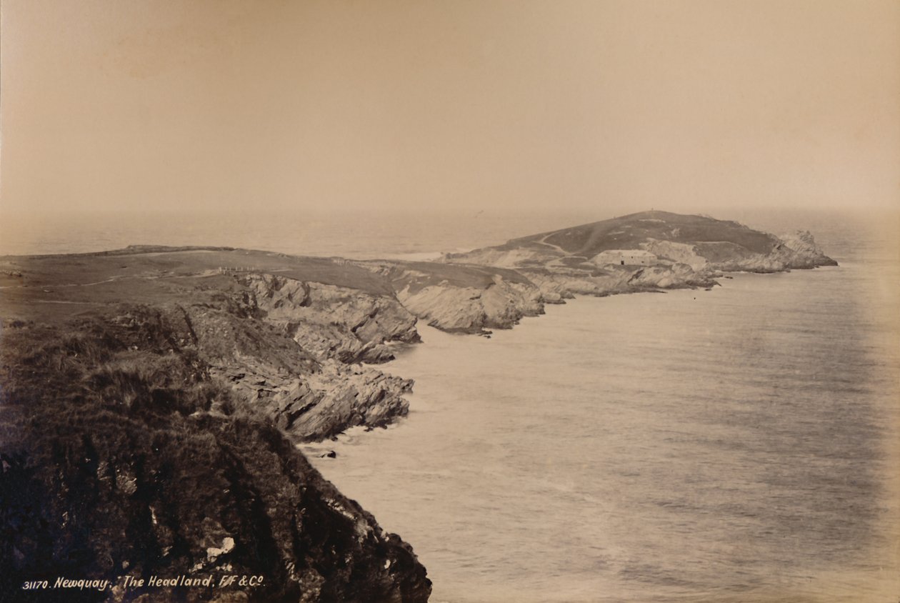 Newquay. The Headland, 1929. af Unbekannt