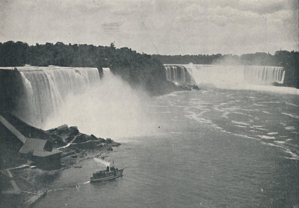 Niagara Falls, 1916 af Unbekannt