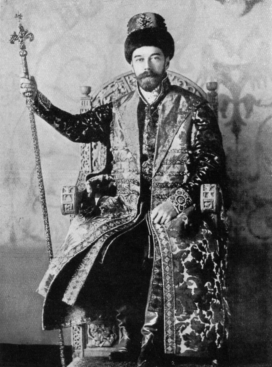 Nikolaj II af Rusland, 1894, c1920 af Unbekannt