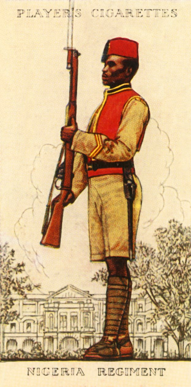 Nigeria regiment, 1936. af Unbekannt