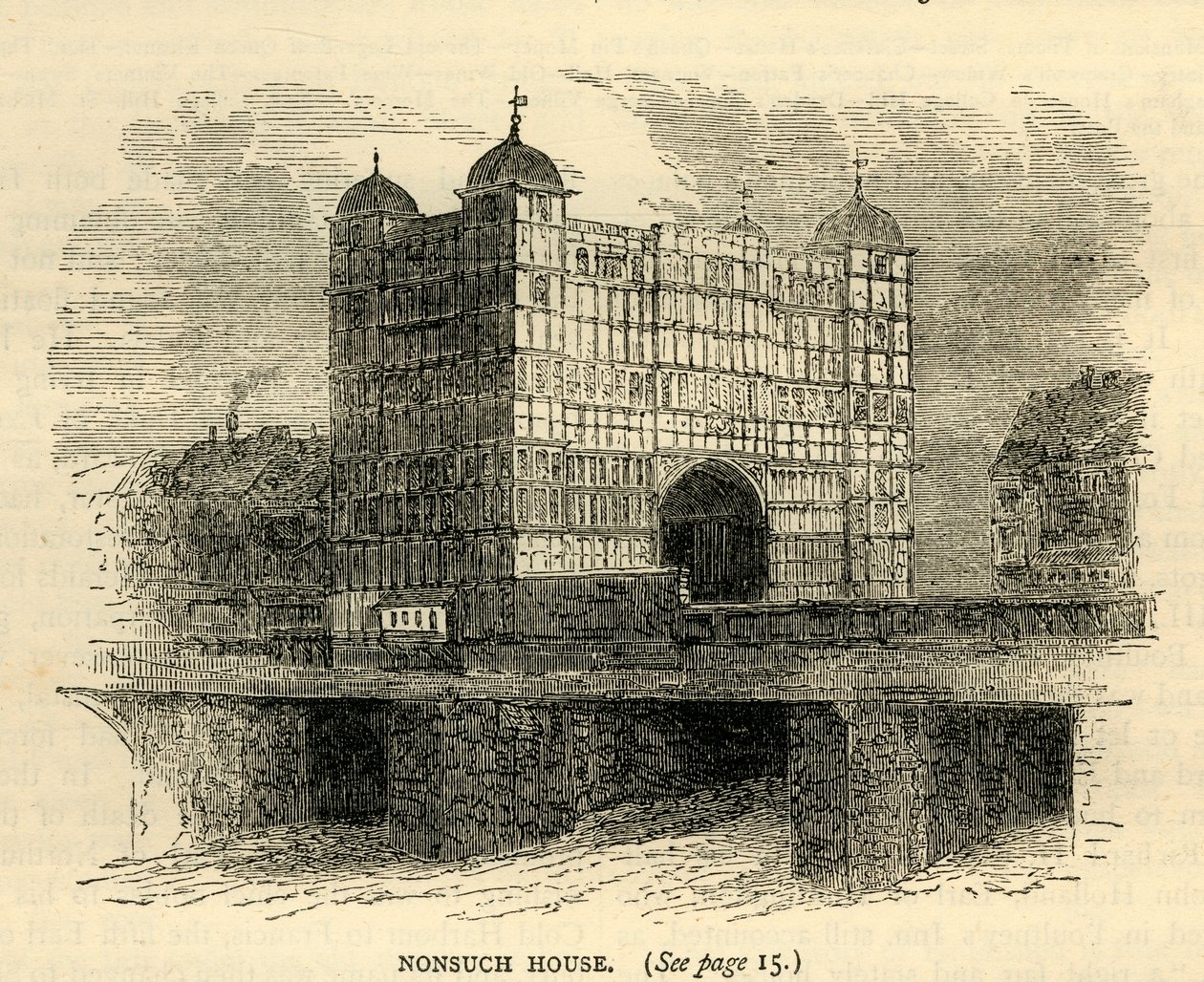 Nonsuch House, c1872. af Unbekannt