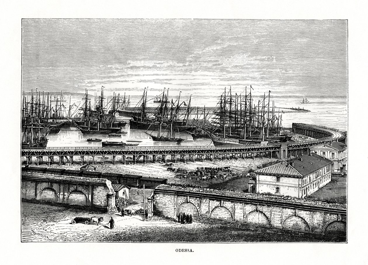 Odessa, Ukraine, 1879 af Unbekannt