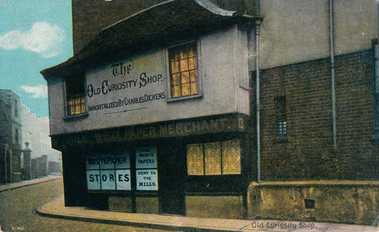 Old Curiosity Shop, c1910. af Unbekannt