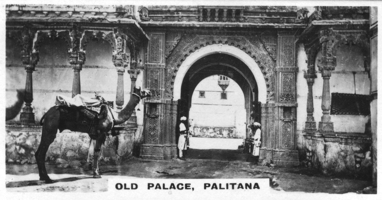 Old Palace, Palitana, Indien, c1925 af Unbekannt