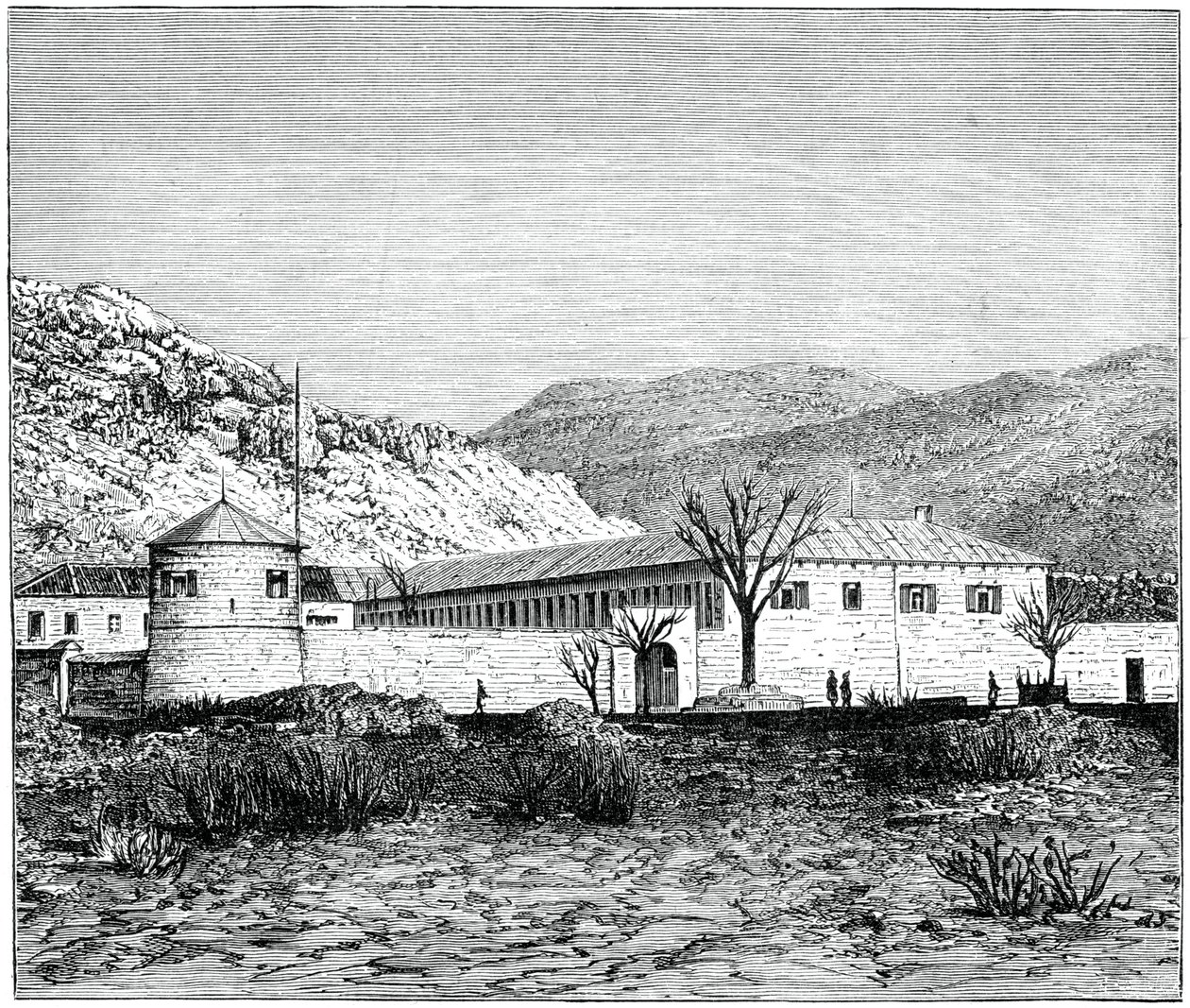 Gammelt palads, Cettigne, Republikken Montenegro, 1900 af Unbekannt