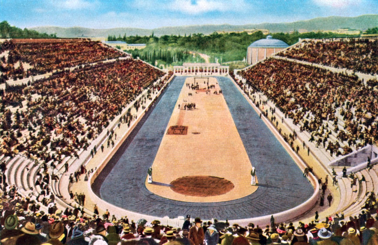 Olympisk stadion, Athen, 1906, 1936 af Unbekannt