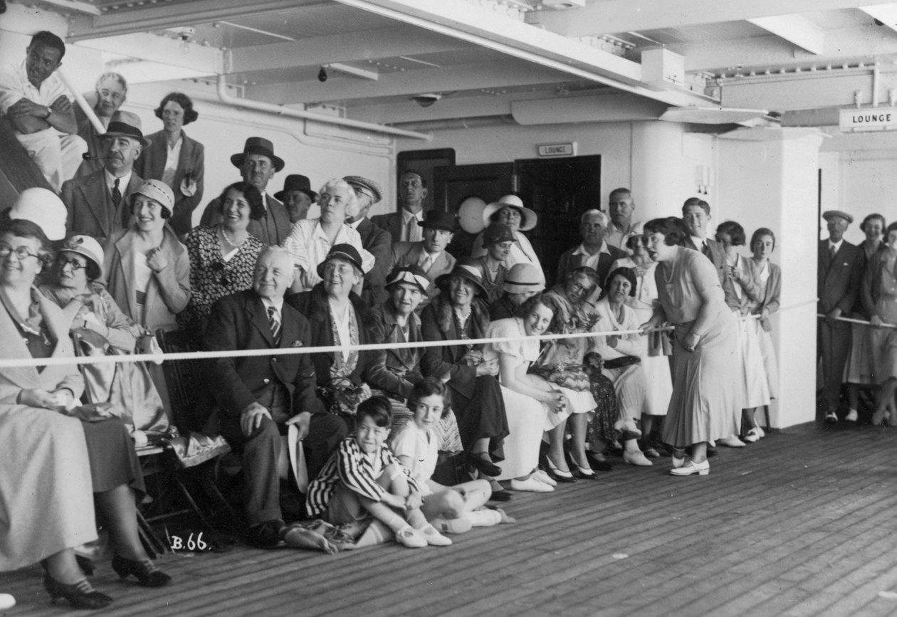 Om bord på RMS Atlantis, c1929-c1939 af Unbekannt