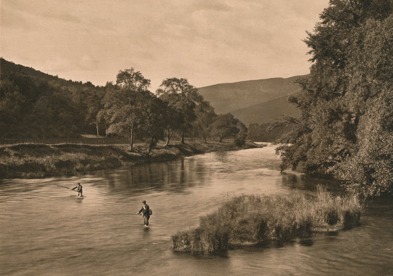 På Tweed nær Innerleithen, 1902 af Unbekannt