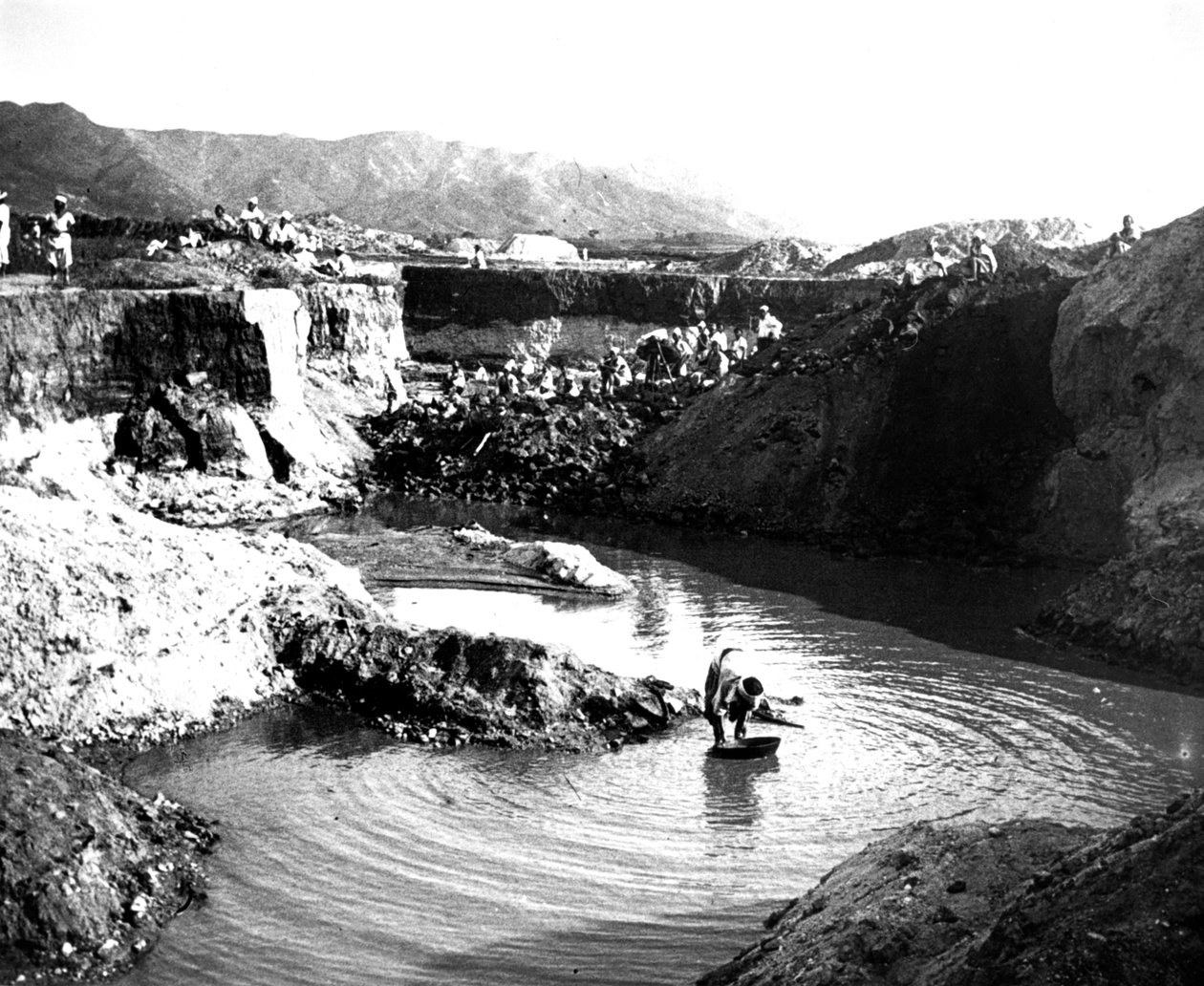 Dagbrudsmine, Korea, 1900 af Unbekannt