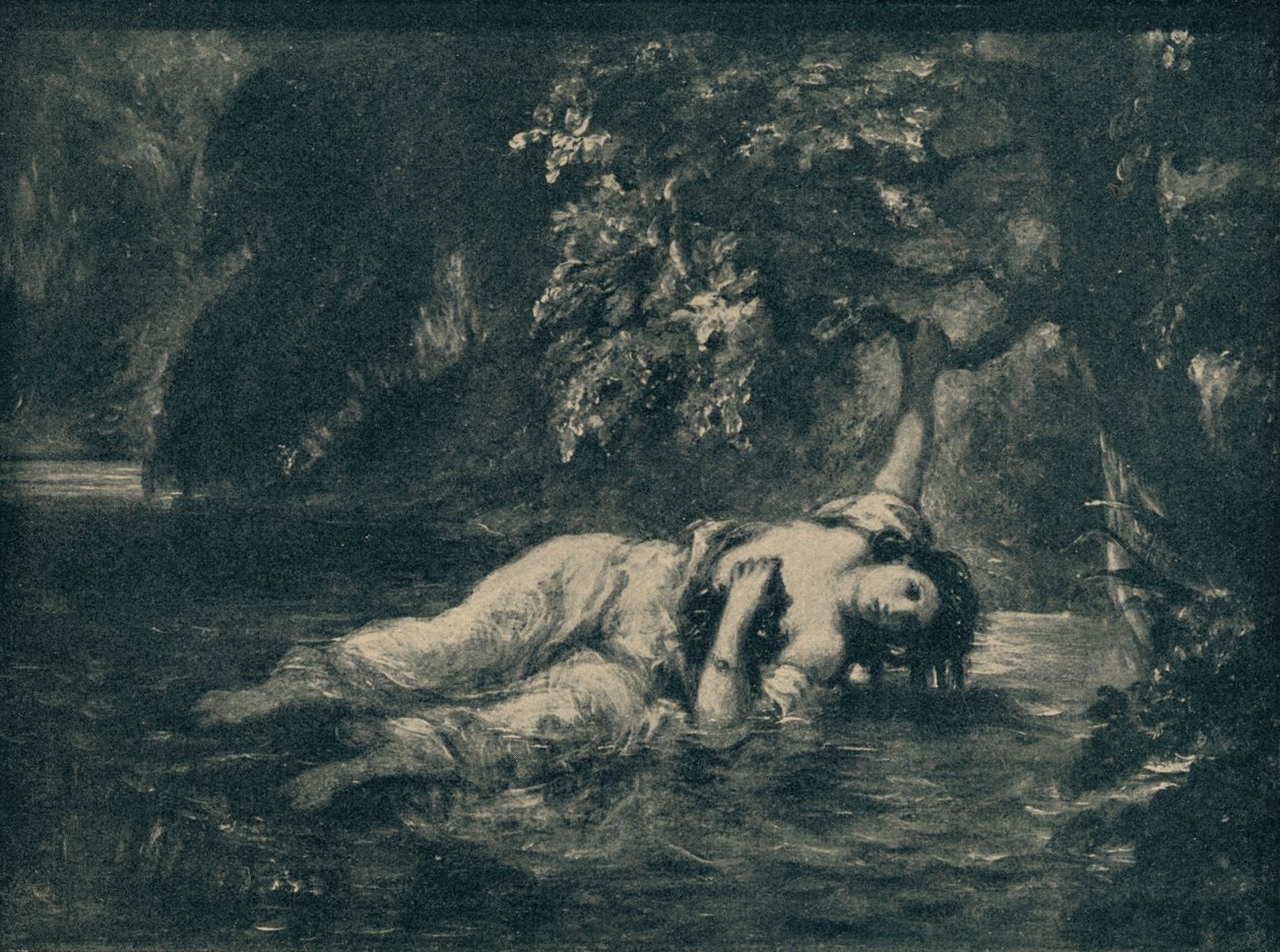 Ophelia, 1853, 1935. af Unbekannt