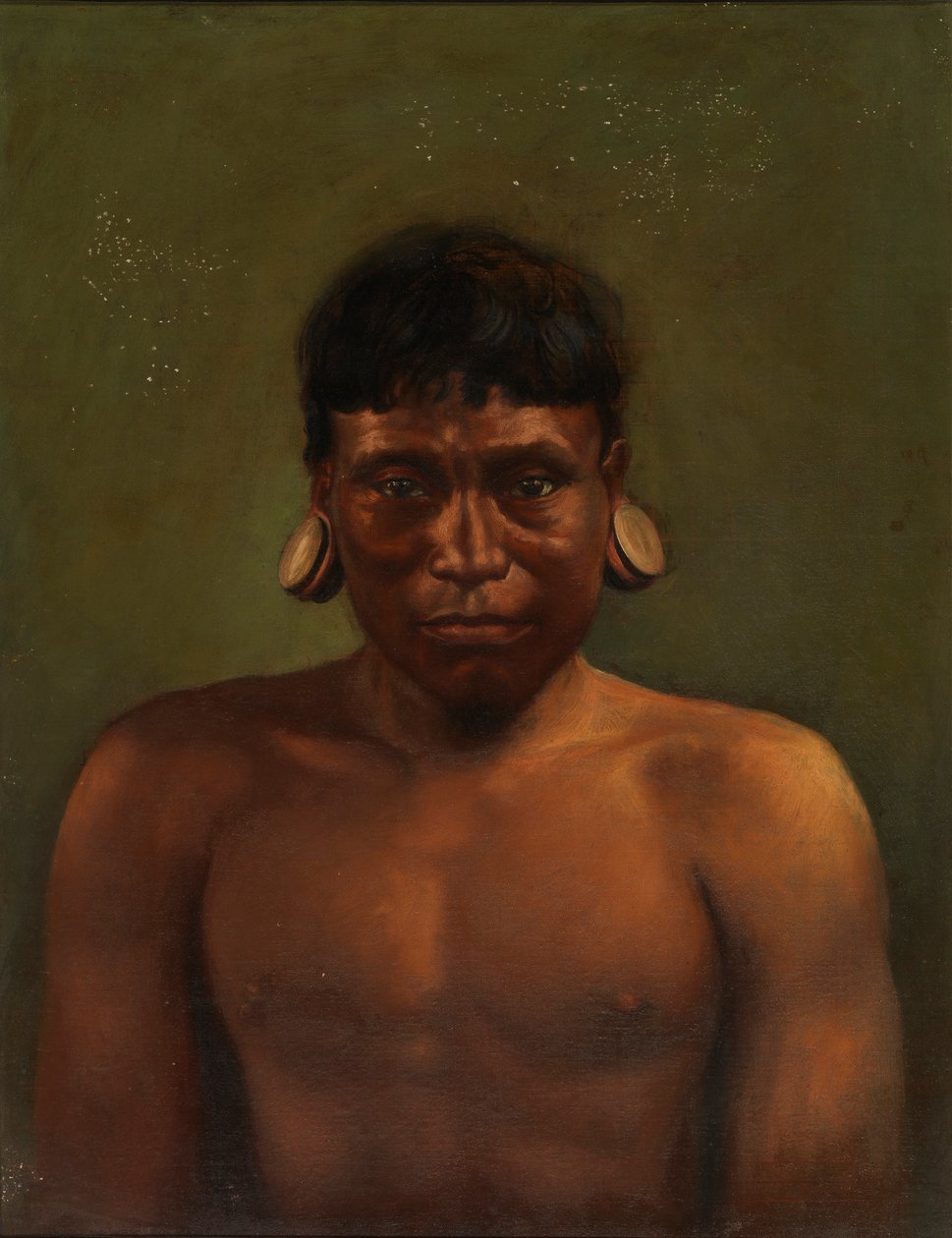 Orejon Indian, ca. 1890-1892. af Unbekannt